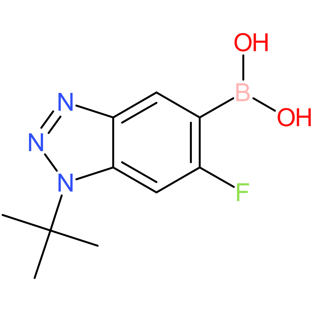 (1-tert-butyl-6-fluoro-1,2,3-benzotriazol-5-yl)boronic acid