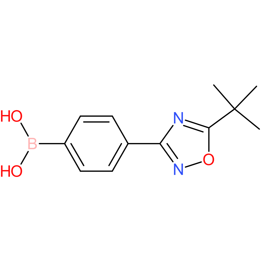 [4-(5-tert-butyl-1,2,4-oxadiazol-3-yl)phenyl]boronic acid
