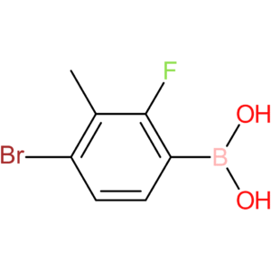 (4-bromo-2-fluoro-3-methylphenyl)boronic acid