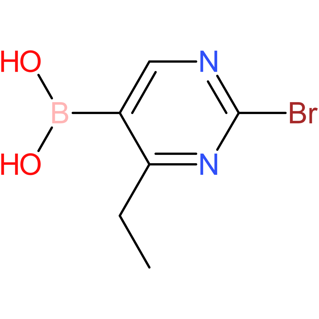 2-bromo-4-ethylpyrimidine-5-boronic acid