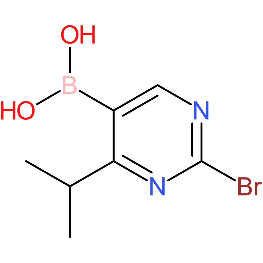 2-bromo-4-(iso-propyl)pyrimidine-5-boronic acid