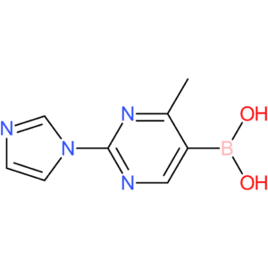 4-methyl-2-(imidazol-1-yl)pyrimidine-5-boronic acid