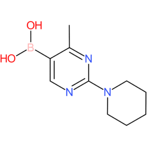 4-methyl-2-piperidinopyrimidine-5-boronic acid