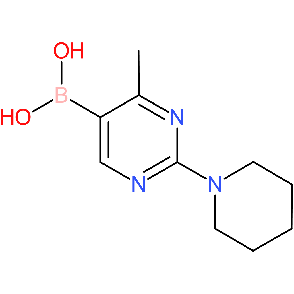 4-methyl-2-piperidinopyrimidine-5-boronic acid