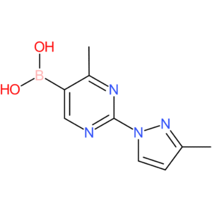 4-methyl-2-(3-methyl-1h-pyrazol-1-yl)pyrimidine-5-boronic acid