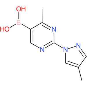 4-methyl-2-(4-methyl-1h-pyrazol-1-yl)pyrimidine-5-boronic acid