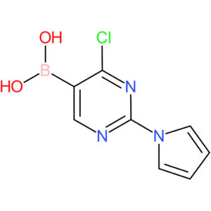 4-chloro-2-(1h-pyrrol-1-yl)pyrimidine-5-boronic acid
