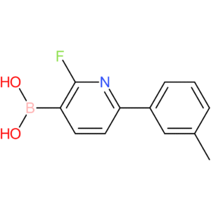 2-fluoro-6-(3-tolyl)pyridine-3-boronic acid