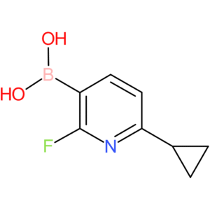 2-fluoro-6-(cyclopropyl)pyridine-3-boronic acid