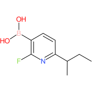 2-fluoro-6-(sec-butyl)pyridine-3-boronic acid