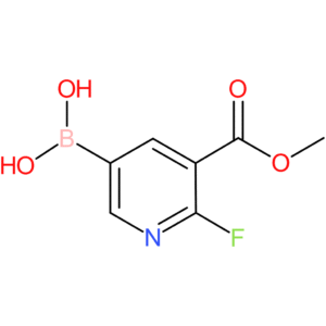 6-fluoro-5-(methoxycarbonyl)pyridine-3-boronic acid