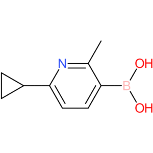 (6-cyclopropyl-2-methylpyridin-3-yl)boronic acid