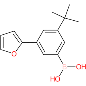 3-(tert-butyl)-5-(2-furyl)phenylboronic acid