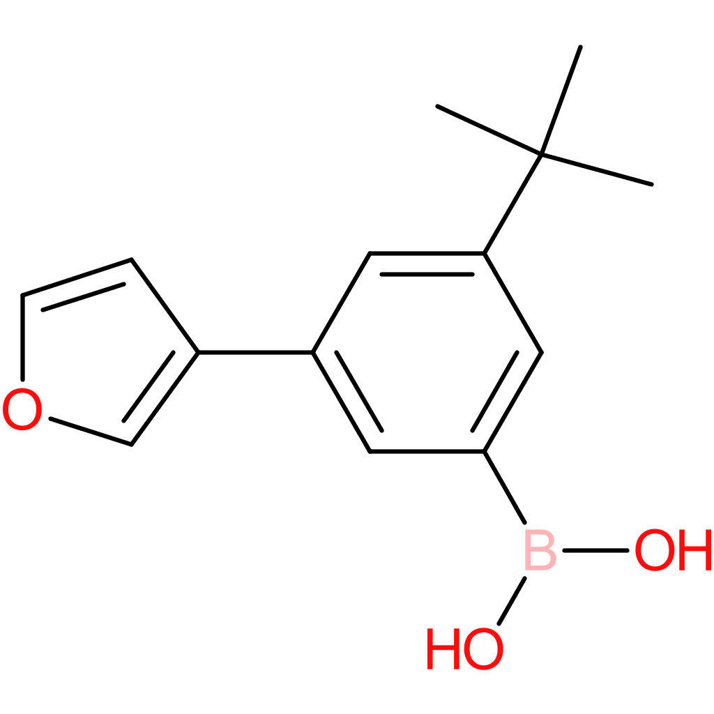 3-(tert-butyl)-5-(3-furyl)phenylboronic acid