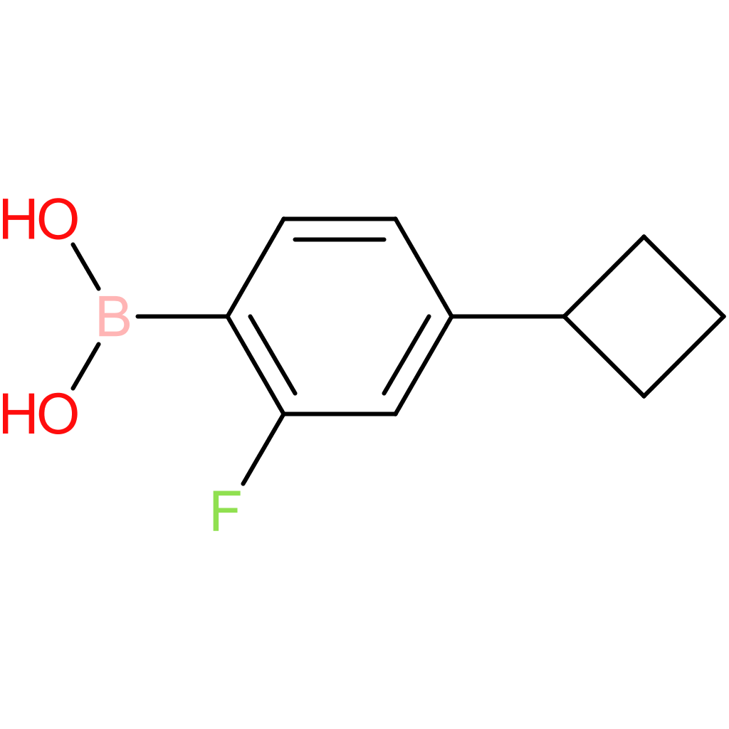 (4-cyclobutyl-2-fluorophenyl)boronic acid