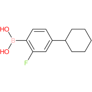2-fluoro-4-(cyclohexyl)phenylboronic acid