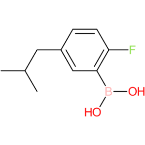 2-fluoro-5-(iso-butyl)phenylboronic acid