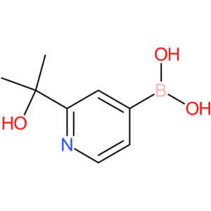 2-(2-hydroxypropan-2-yl)pyridine-4-boronic acid