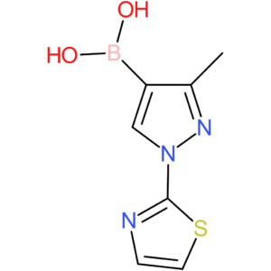 3-methyl-1-(thiazol-2-yl)pyrazolE-4-boronic acid