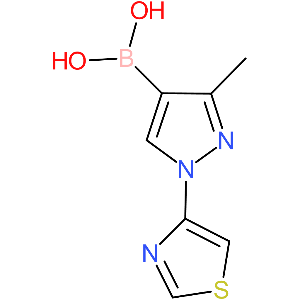 3-methyl-1-(thiazol-4-yl)pyrazolE-4-boronic acid