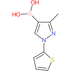 3-methyl-1-(2-thienyl)pyrazolE-4-boronic acid