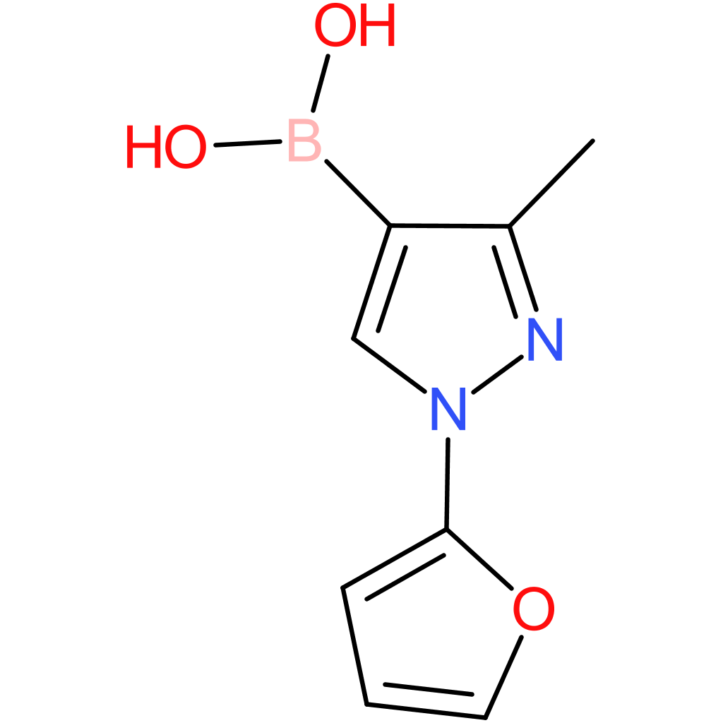 3-methyl-1-(2-furyl)pyrazolE-4-boronic acid