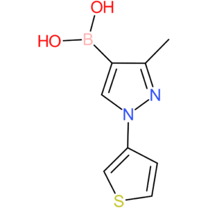 3-methyl-1-(3-thienyl)pyrazolE-4-boronic acid