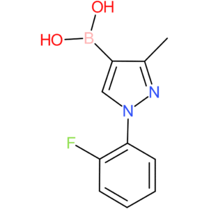 3-methyl-1-(2-fluorophenyl)pyrazolE-4-boronic acid