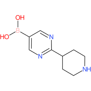 2-(piperidin-4-yl)pyrimidine-5-boronic acid