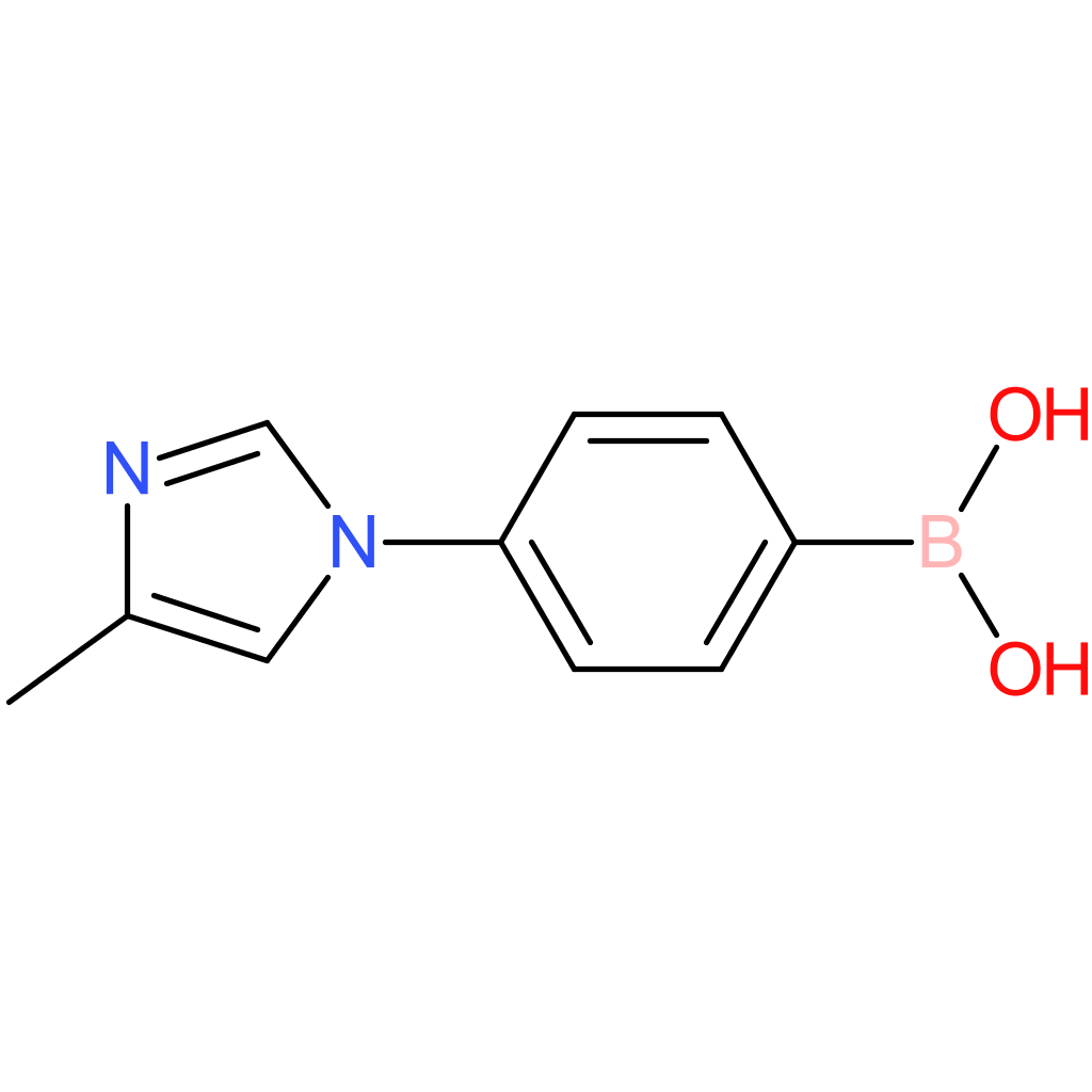 4-(4-methylimidazol-1-yl)phenylboronic acid