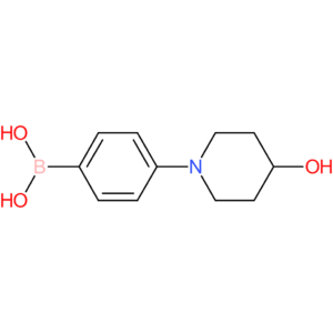 4-(4-hydroxypiperidin-1-yl)phenylboronic acid