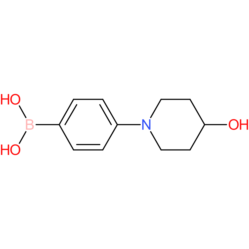 4-(4-hydroxypiperidin-1-yl)phenylboronic acid