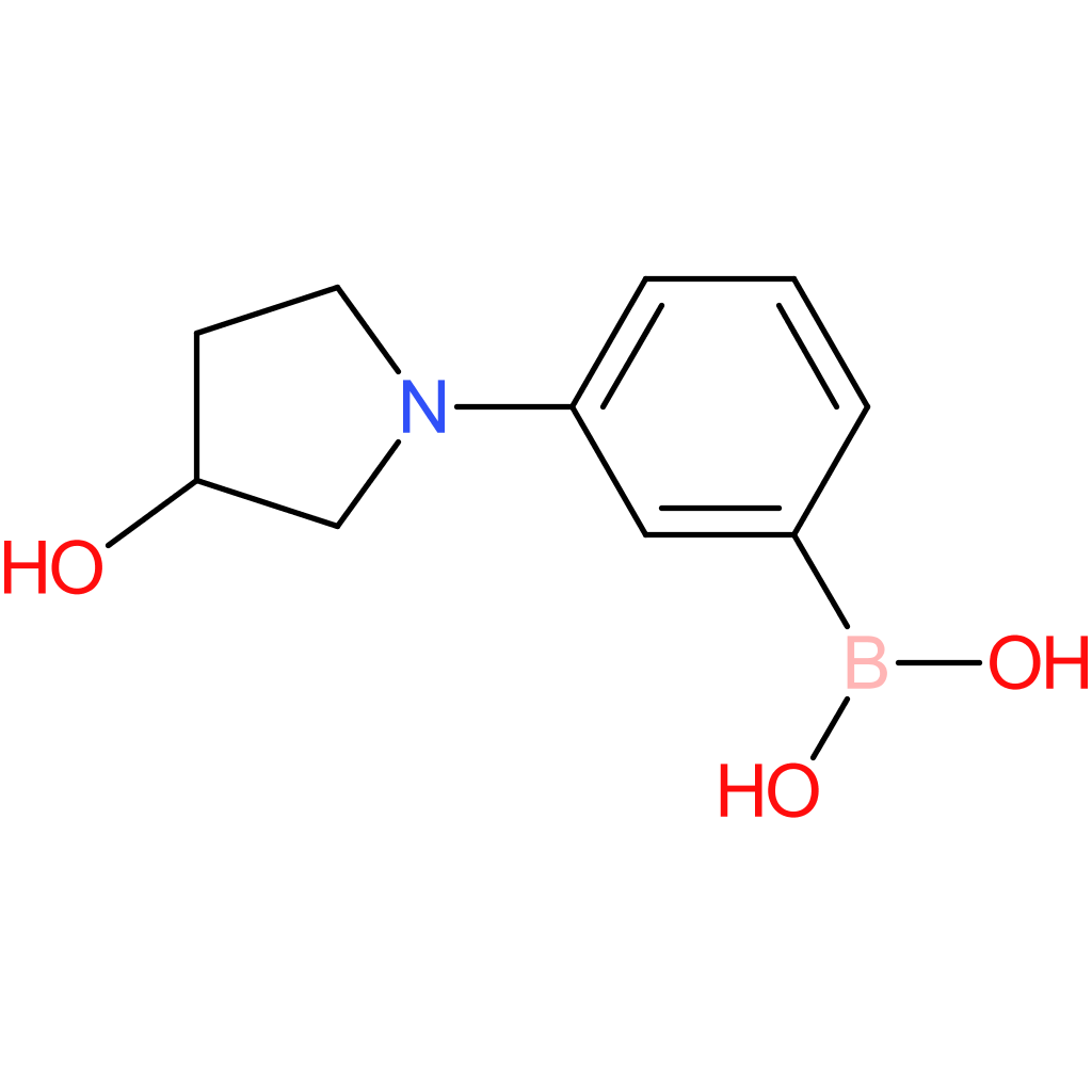 3-(3-hydroxypyrrolidino)phenylboronic acid