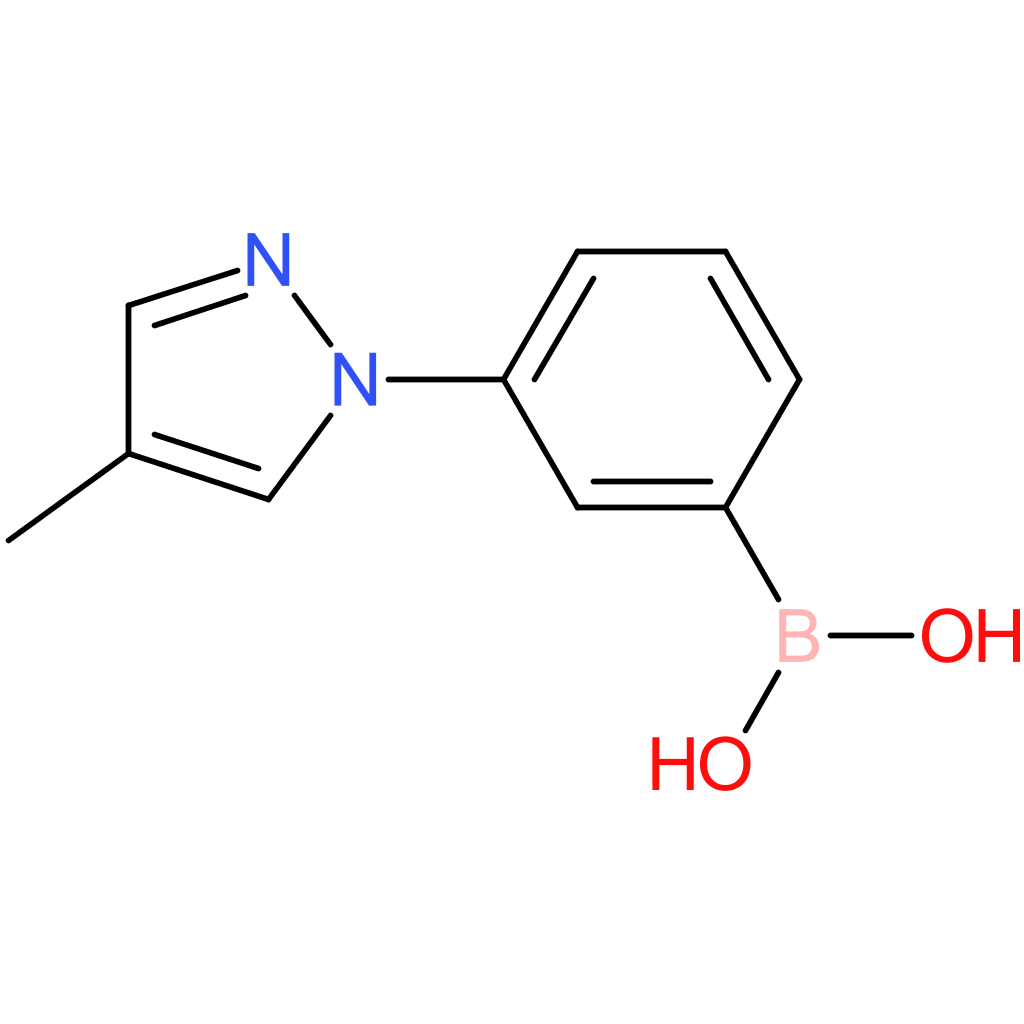 3-(4-methyl-1h-pyrazol-1-yl)phenylboronic acid