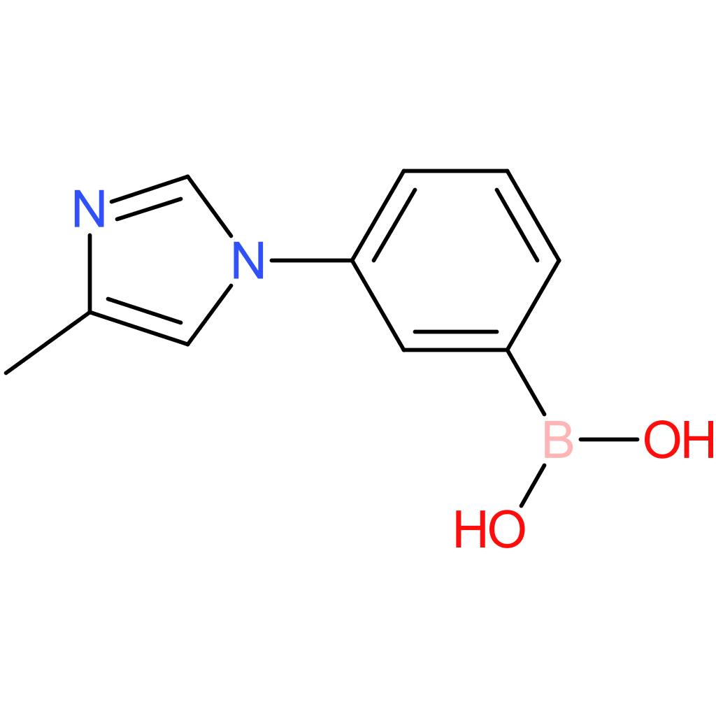 3-(4-methylimidazol-1-yl)phenylboronic acid