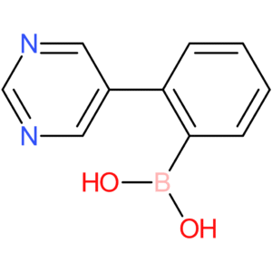2-(pyrimidin-5-yl)phenylboronic acid