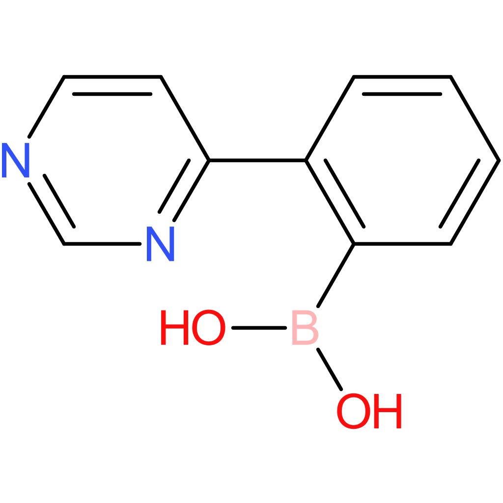 2-(pyrimidin-4-yl)phenylboronic acid