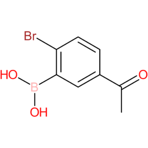 (5-acetyl-2-bromophenyl)boronic acid