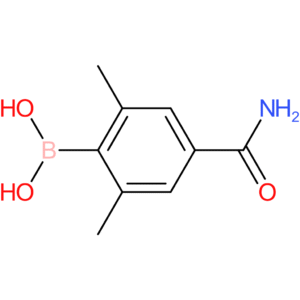 (4-carbamoyl-2,6-dimethylphenyl)boronic acid