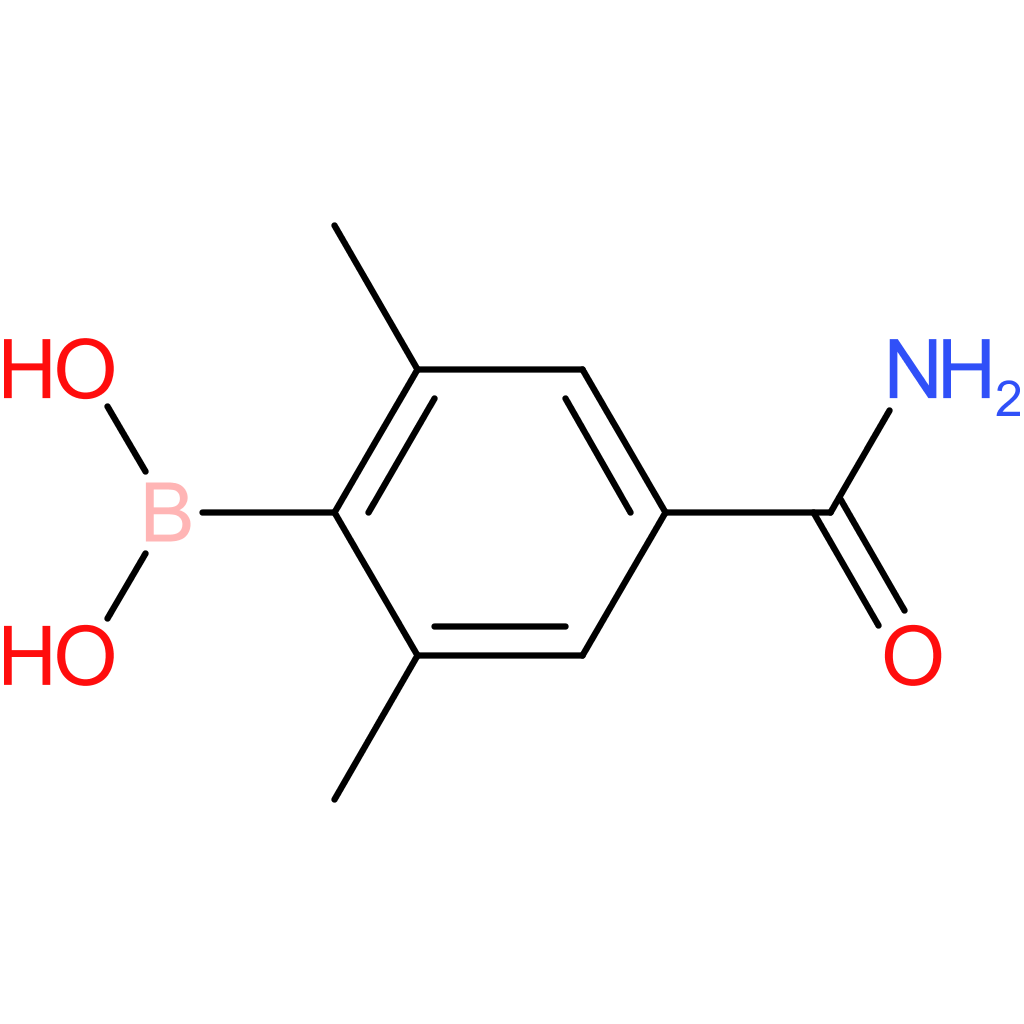 (4-carbamoyl-2,6-dimethylphenyl)boronic acid