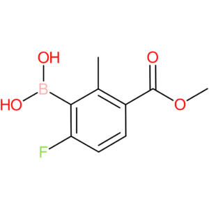benzoic acid, 3-borono-4-fluoro-2-methyl-, 1-methyl ester