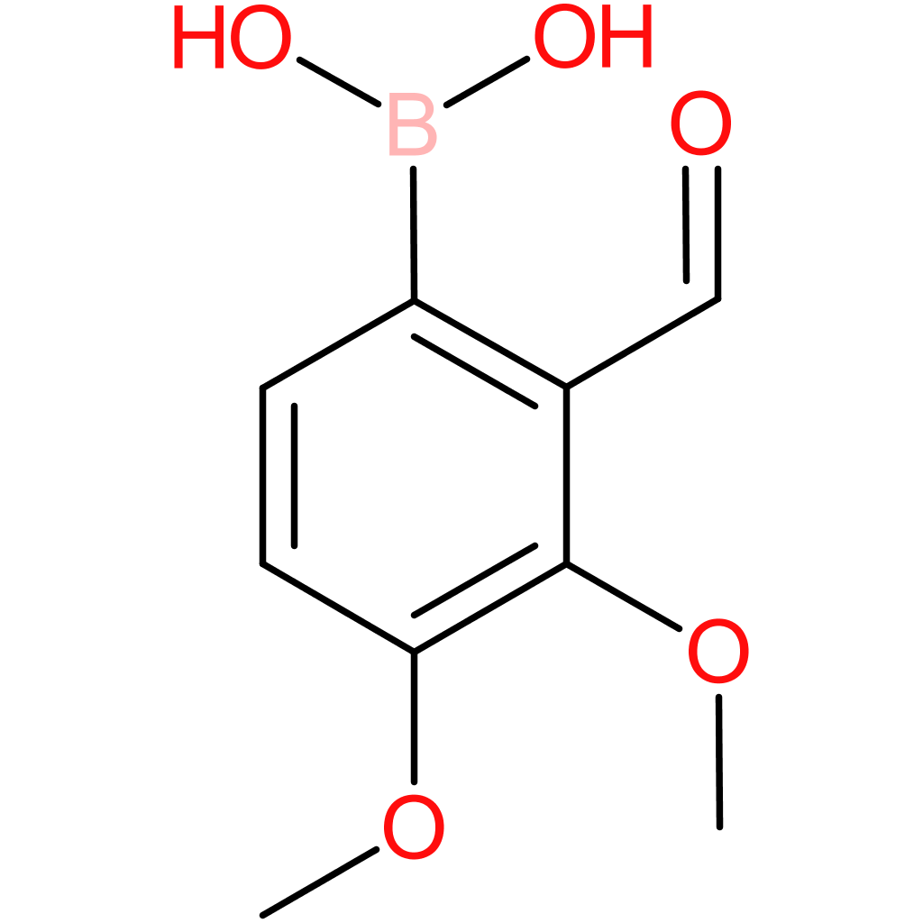 boronic acid, (2-formyl-3,4-dimethoxyphenyl)-