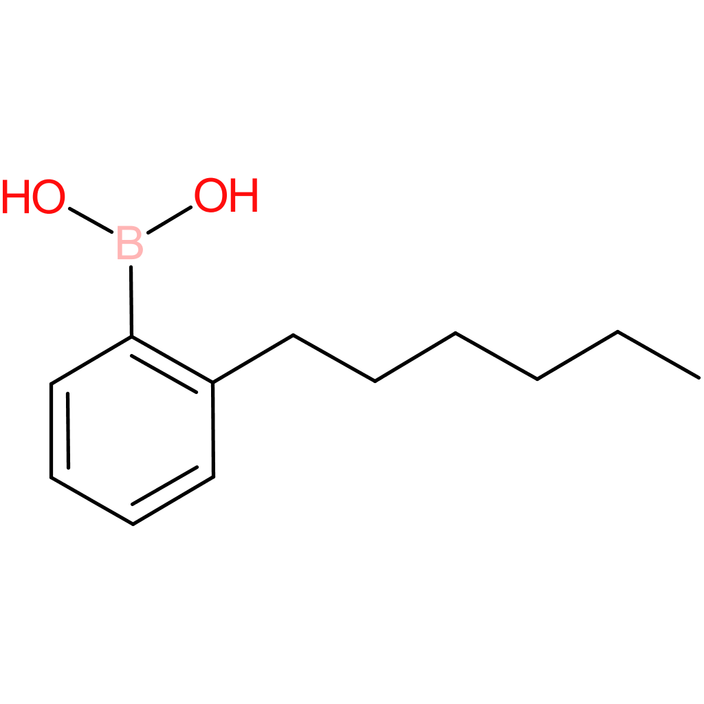 boronic acid, (2-hexylphenyl)-