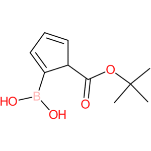 (5-(tert-butoxycarbonyl)cyclopenta-1,3-dien-1-yl)boronic acid