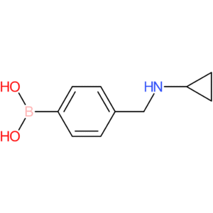 (4-((cyclopropylamino)methyl)phenyl)boronic acid