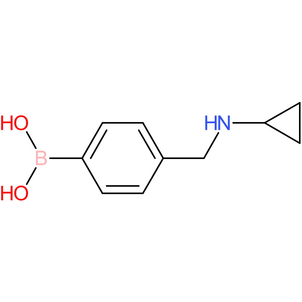 (4-((cyclopropylamino)methyl)phenyl)boronic acid
