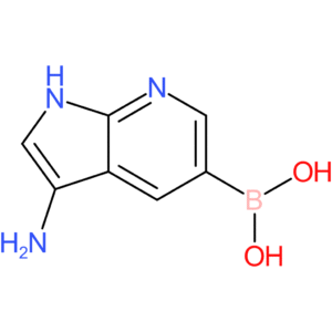(3-amino-1h-pyrrolo[2,3-b]pyridin-5-yl)boronic acid