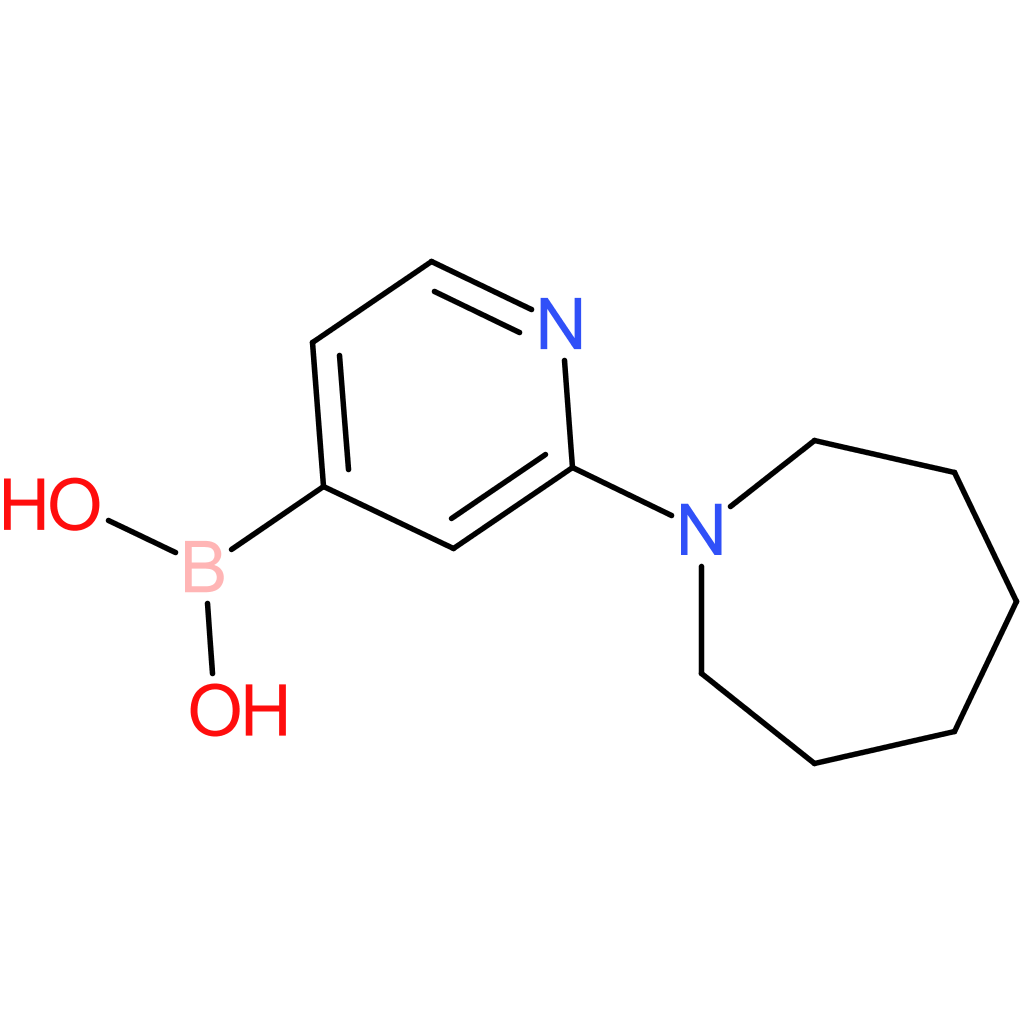 (2-(azepan-1-yl)pyridin-4-yl)boronic acid