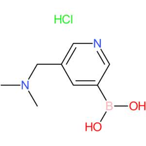5-((dimethylamino)methyl)pyridin-3-ylboronic acid hydrochloride