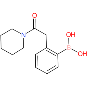 o-tolueneboronic acid, alpha-(piperidinocarbonyl)-